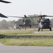 Black Hawks at the airfield