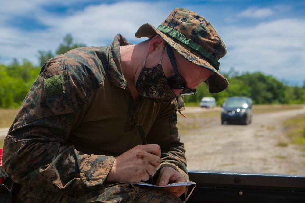 TF KM20 EOD Medevac in Peleliu