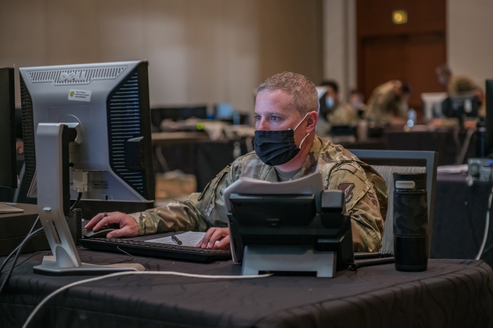 Hawaii National Guard Assists the Department of Health with COVID-19 Mapping