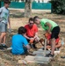 Dog agility obstacle course installed as a part of Eagle Scout project