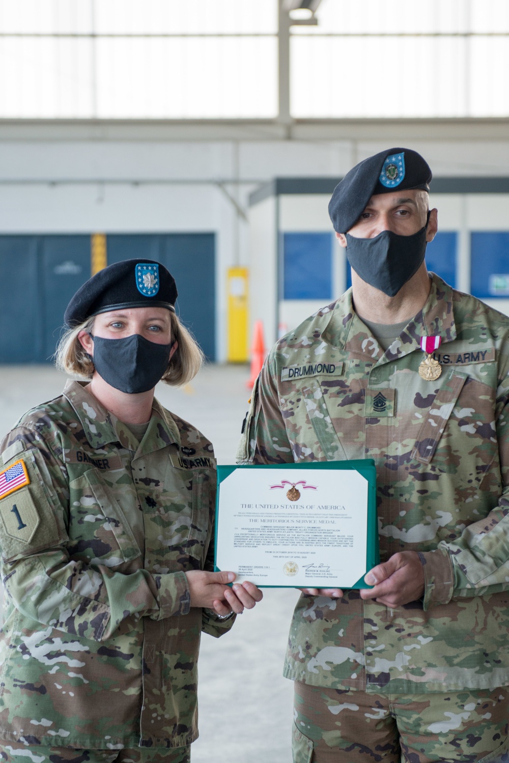 AFNORTH Bn Relinquishment of Responsibility
