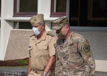 BULGARIAN CHIEF OF DEFENCE VISITS SHAPE