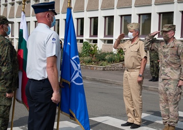 BULGARIAN CHIEF OF DEFENCE VISITS SHAPE