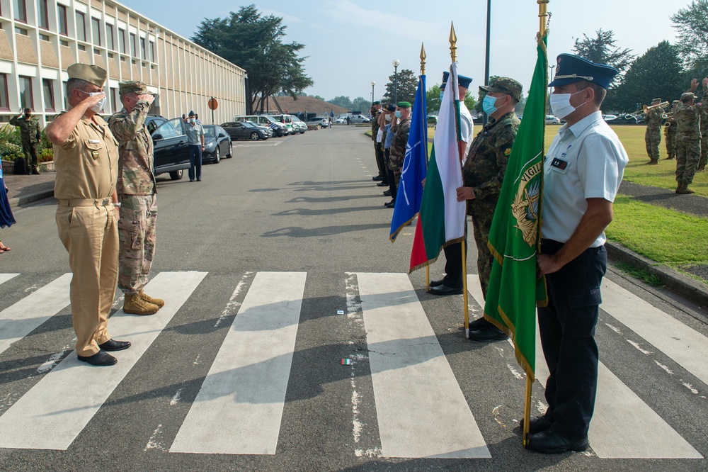 BULGARIAN CHIEF OF DEFENCE VISITS SHAPE