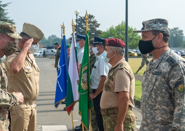 BULGARIAN CHIEF OF DEFENCE VISITS SHAPE