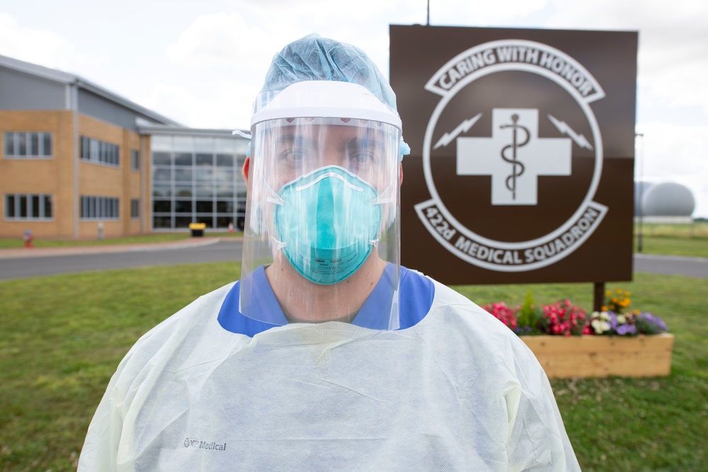 Pathfinder medical technician discovers safer COVID-19 swab technique