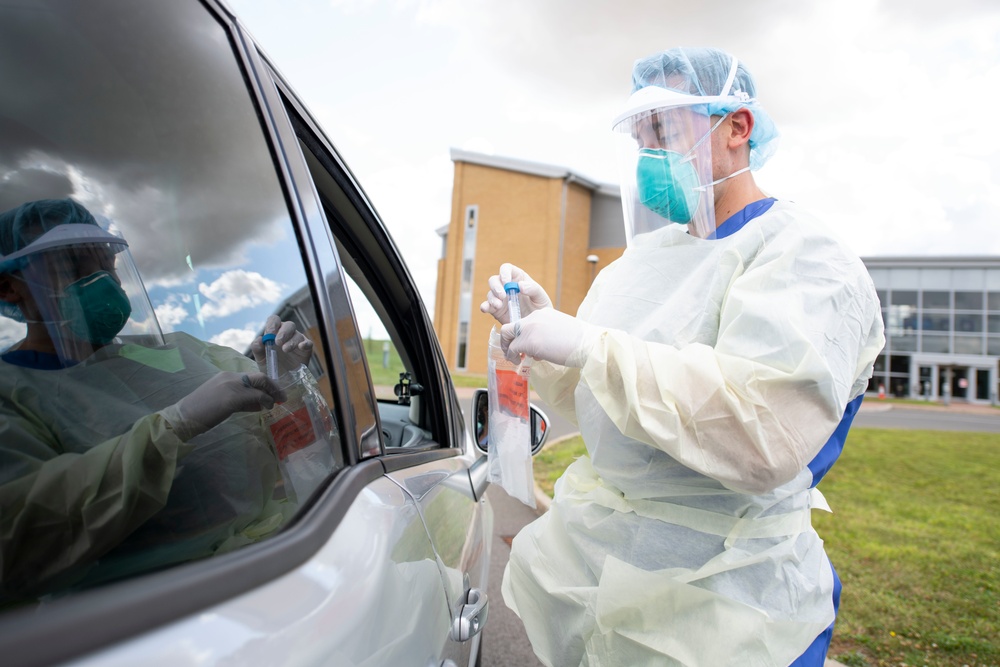 Pathfinder medical technician discovers safer COVID-19 swab technique