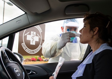 Pathfinder medical technician discovers safer COVID-19 swab technique