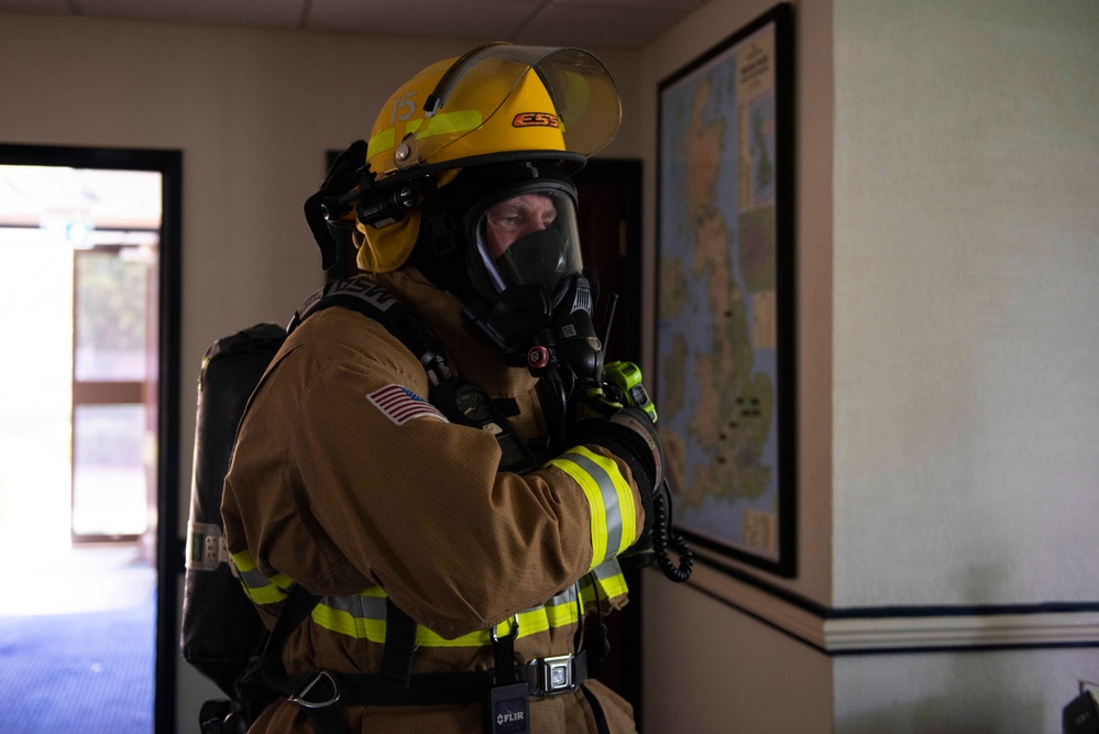 423rd CES firefighters exercise readiness