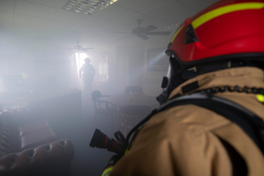 423rd CES firefighters exercise readiness