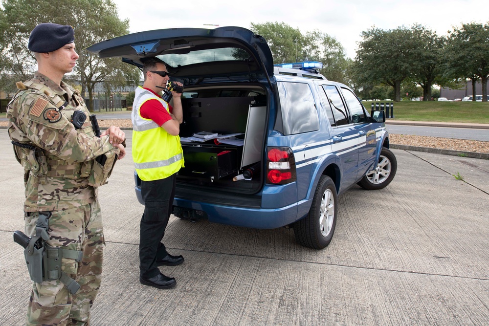 423rd CES firefighters exercise readiness