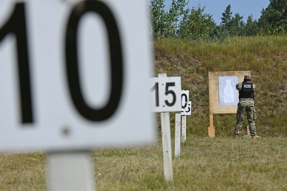 U.S MP and German policemen friendship shoot