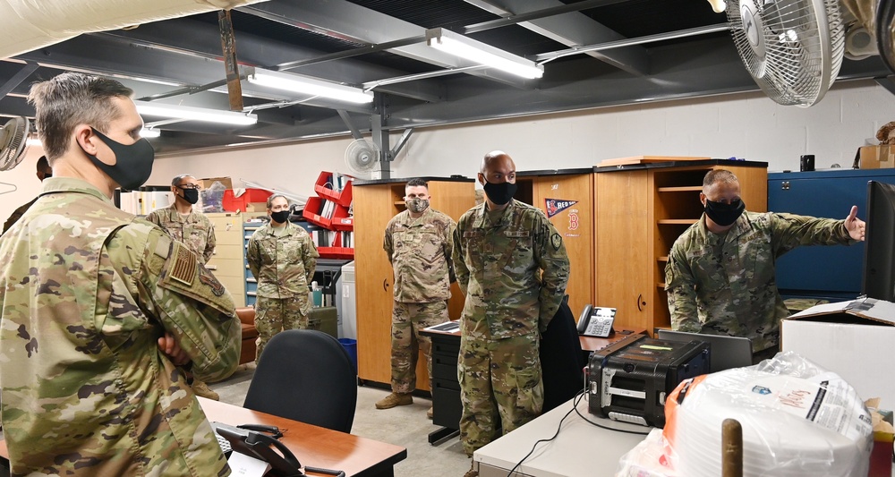 125th FW leaders tour new site for 290th JCSS