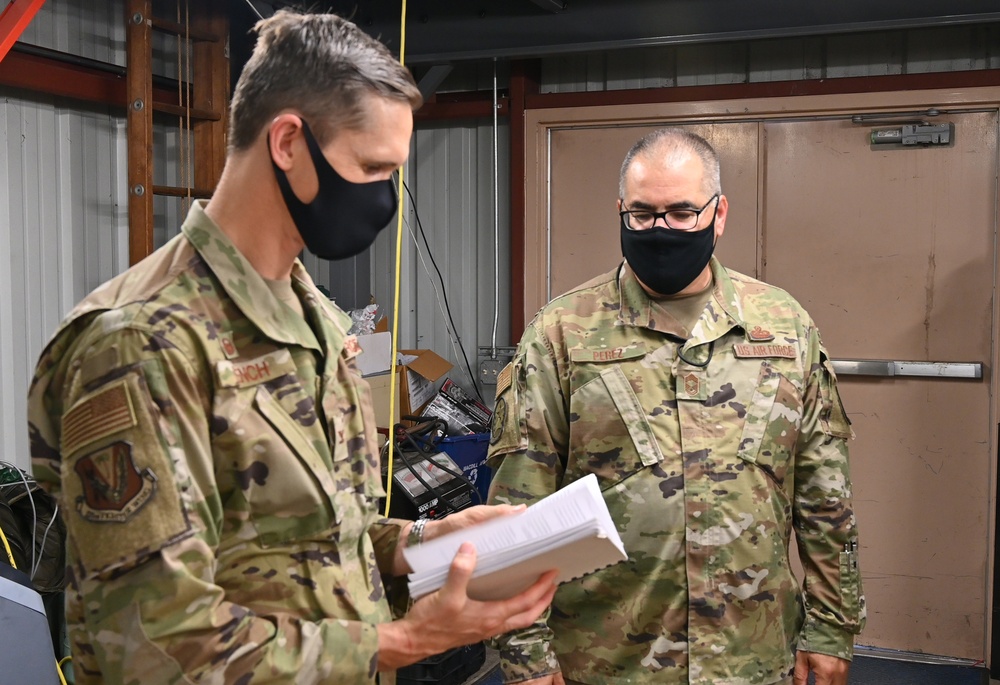 125th FW leaders tour new site for 290th JCSS