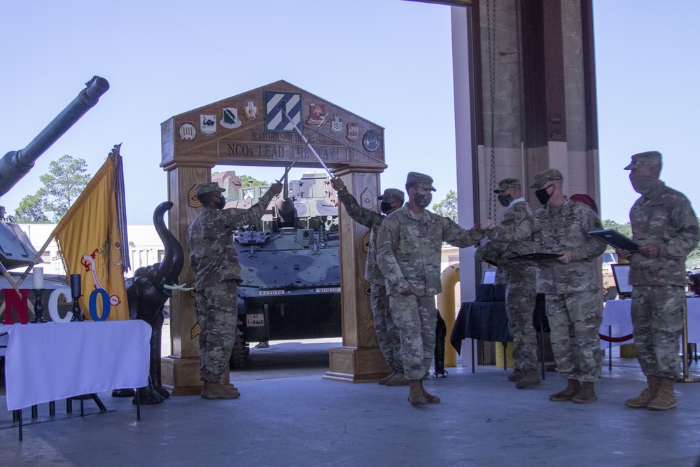 Desert Rogues welcome noncommissioned officers