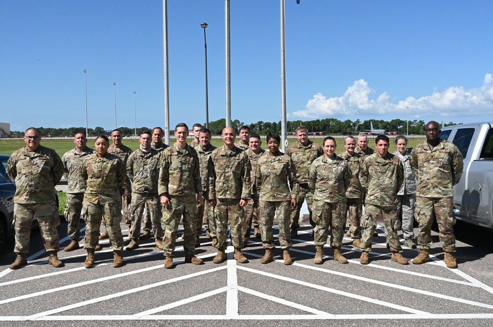 125th FW leaders tour new site for 290th JCSS