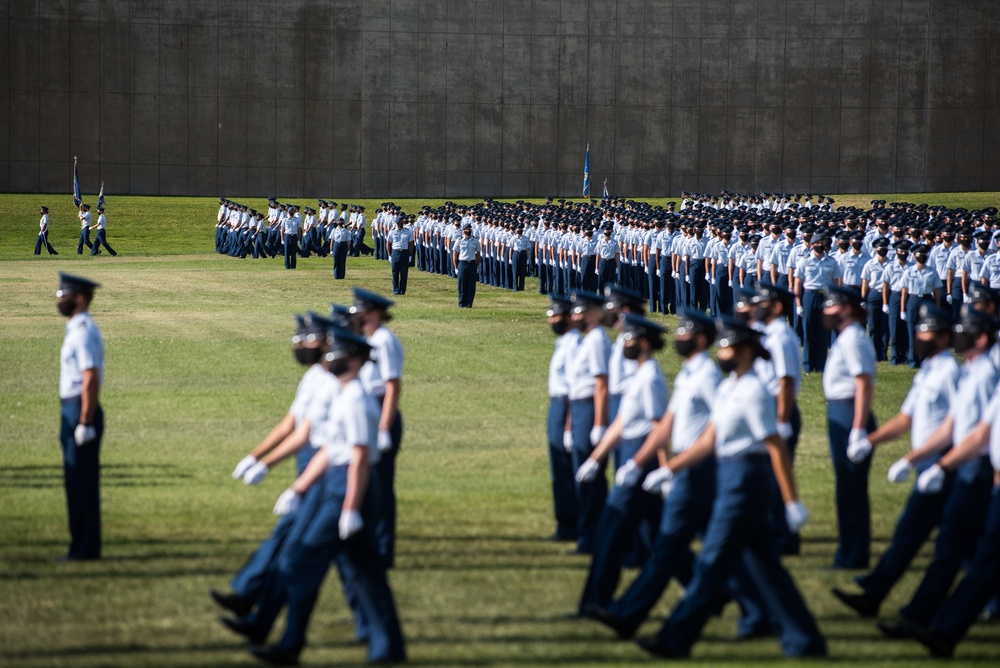 U.S. Air Force Academy Acceptance Day Parade 2020