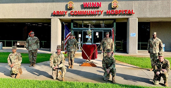 Winn ACH command team presented Commander’s Cup