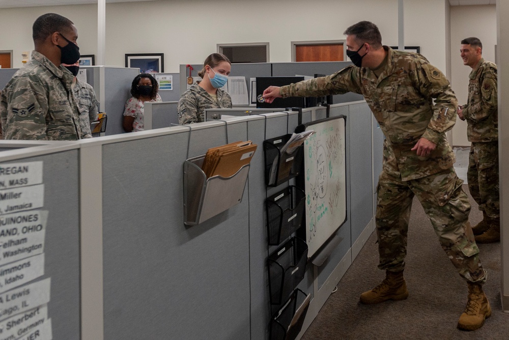 23d Wing leadership visits WSA units