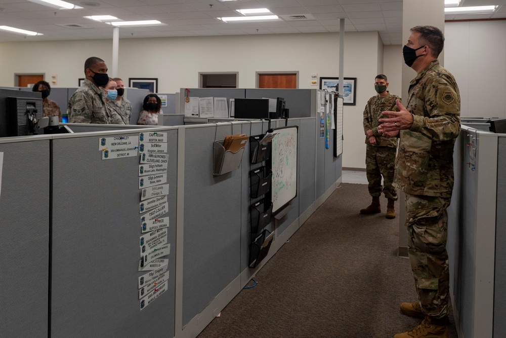 23d Wing leadership visits WSA units