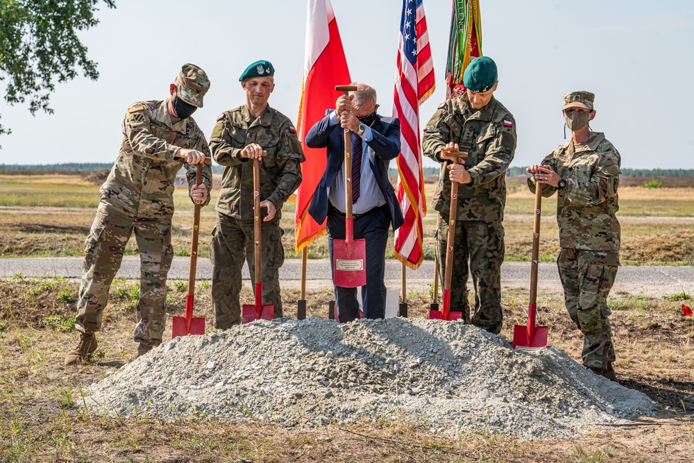 US Army engineers break ground, enhance Polish infrastructure