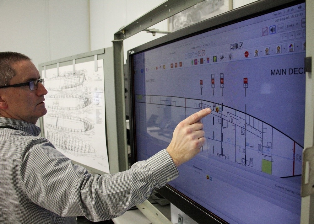 NSWCPD’s Advanced Damage Control Team Delivers Software to Help Mitigate the Spread of COVID-19 in the Fleet