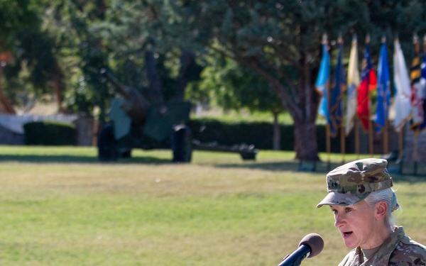 US Army Intelligence Center of Excellence and Fort Huachuca change of command Aug. 11, 2020