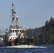 Coast Guard Cutter Bluebell Underway in the Columbia River