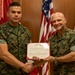 Staff Sgt. Morales awarded Navy and Marine Corps Commendation Medal