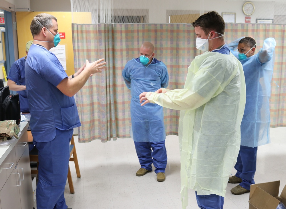 Task Force Medical command team visit Starr County Memorial Hospital