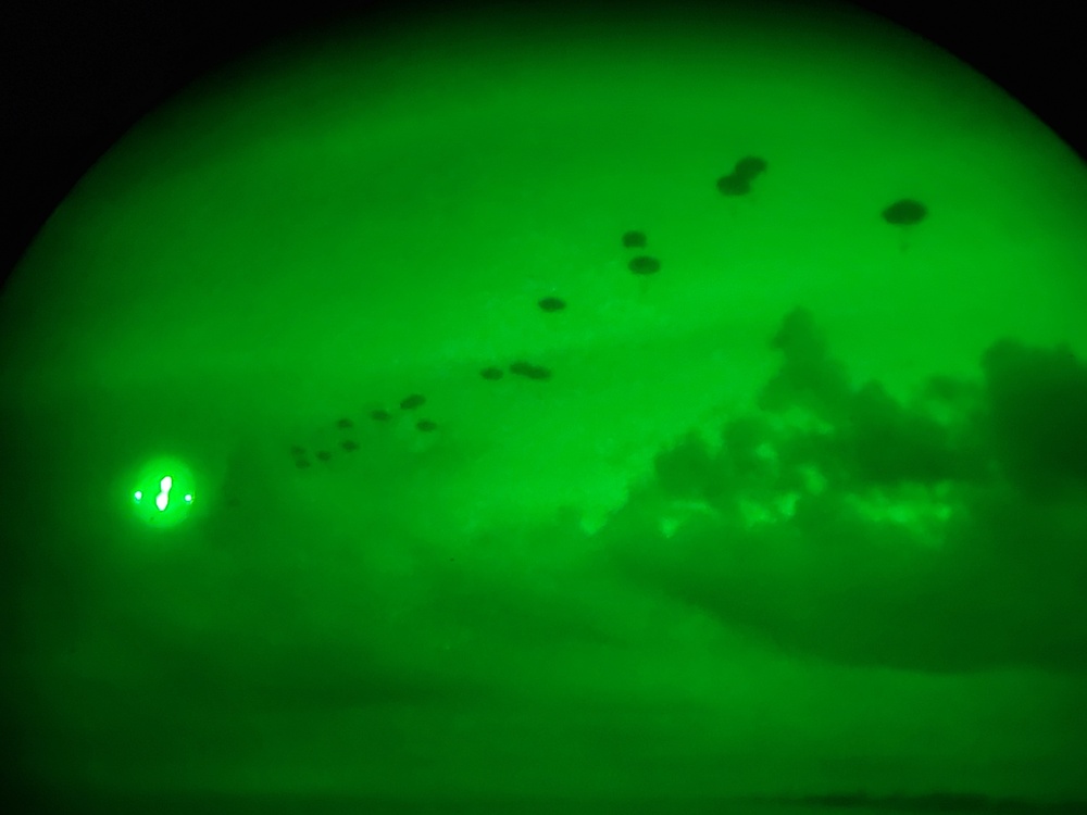 82nd Airborne Division Paratroopers execute Operation Panther Storm