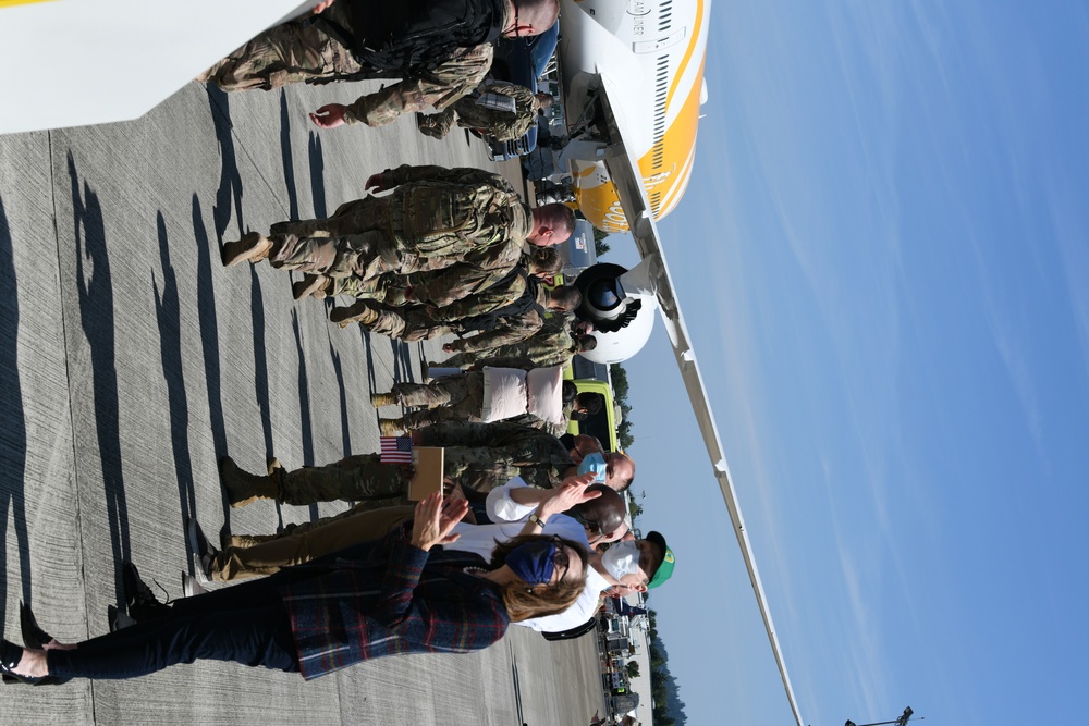 Oregon Army National Citizen-Soldiers Return From Deployment