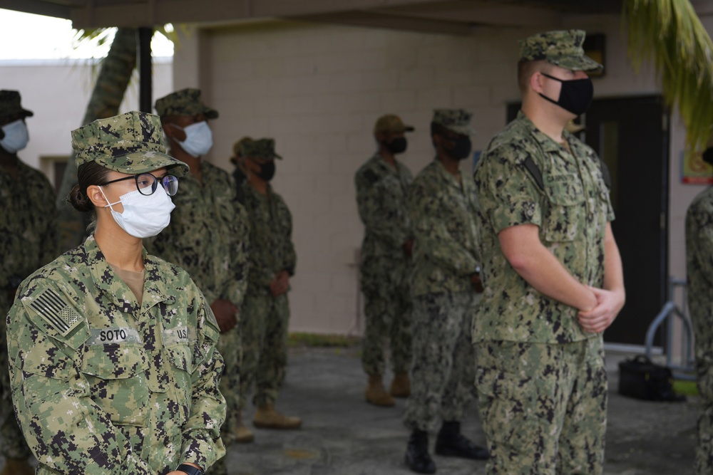 NMRTU Diego Garcia Change of Charge Ceremony