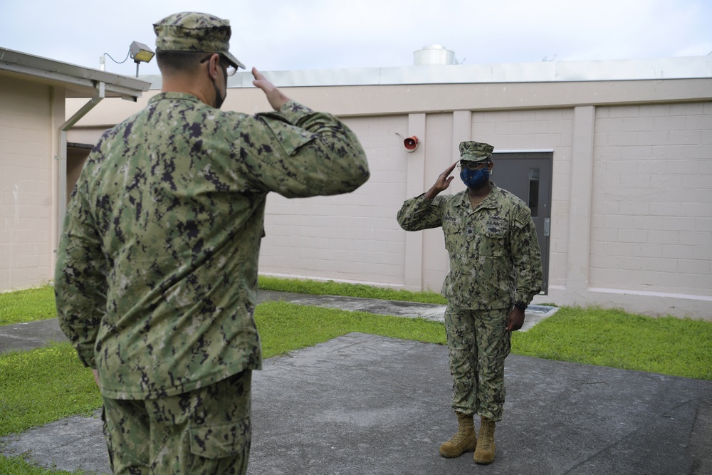 NMRTU Diego Garcia Change of Charge Ceremony