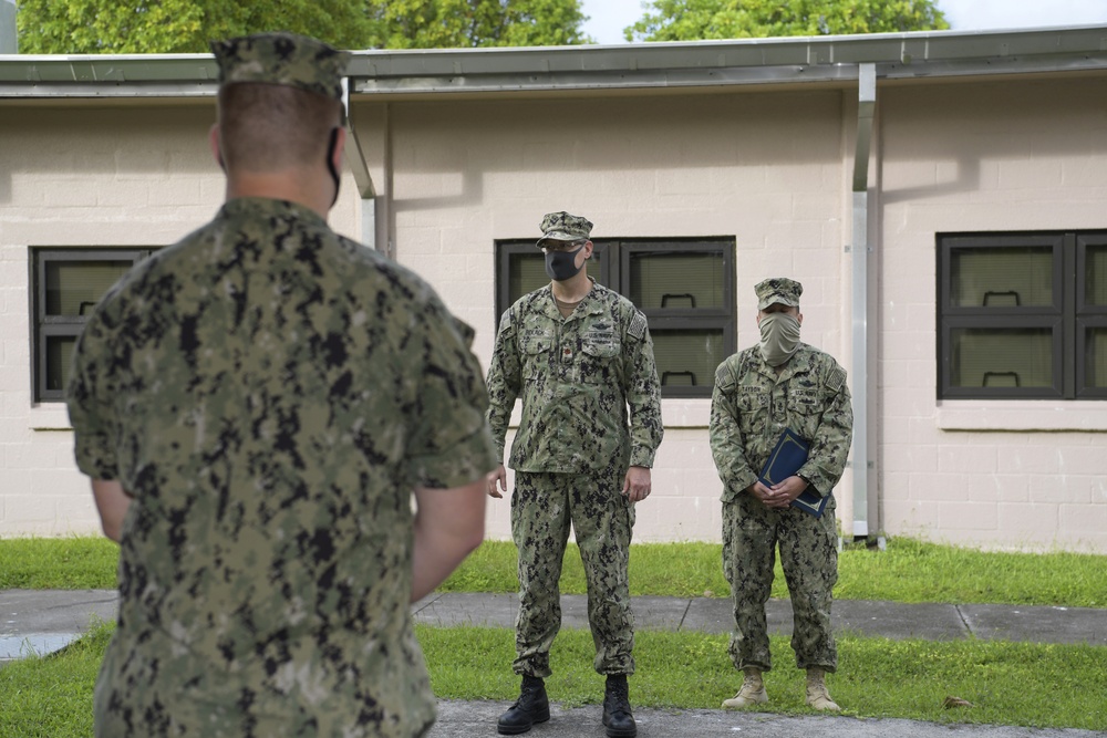 NMRTU Diego Garcia Change of Charge Ceremony