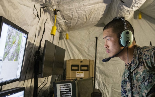 Marines deploy RQ-21A in support of Air Force bomber training