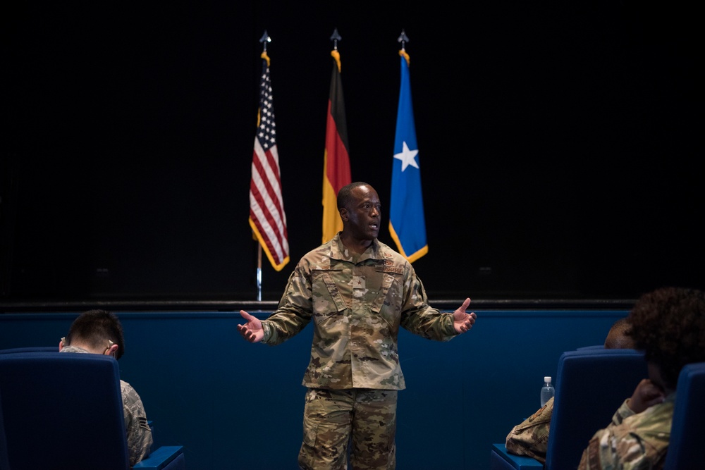 Brig. Gen. Jolly talks diversity with Airmen