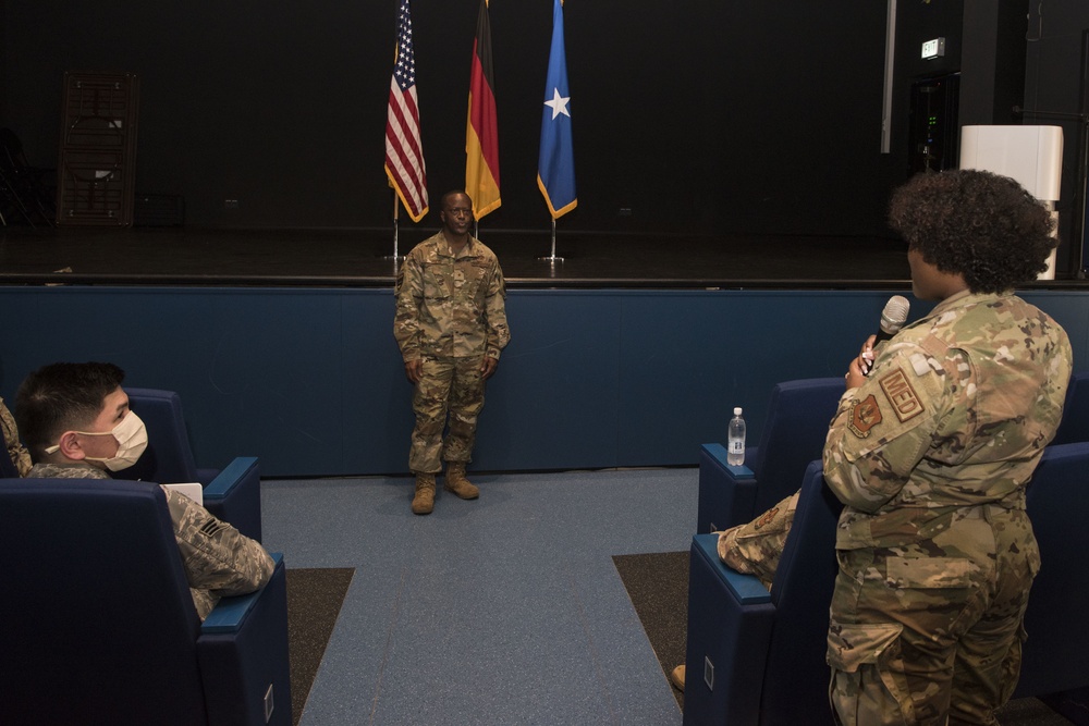 Brig. Gen. Jolly talks diversity with Airmen