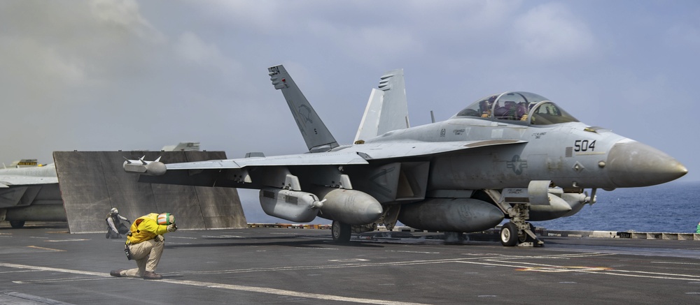 USS Nimitz conducts flight operations