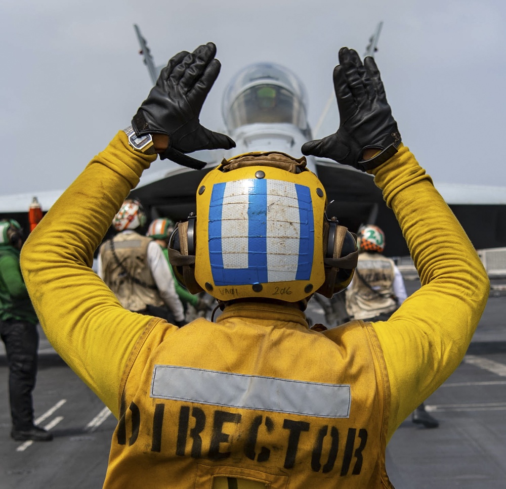 USS Nimitz conducts flight operations