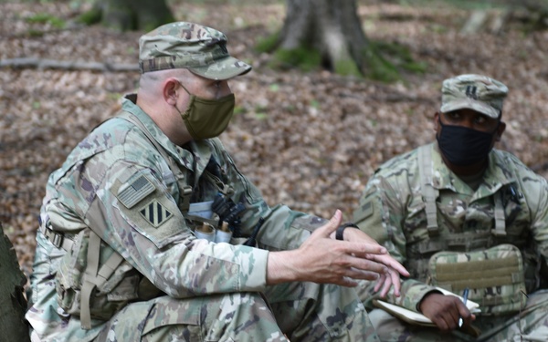 GDRP-T Soldiers train with Warhog O/C-Ts at Hohenfels Training Area