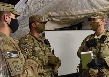 GDRP-T Soldiers prepare for mission with JMRC O/C-T teams