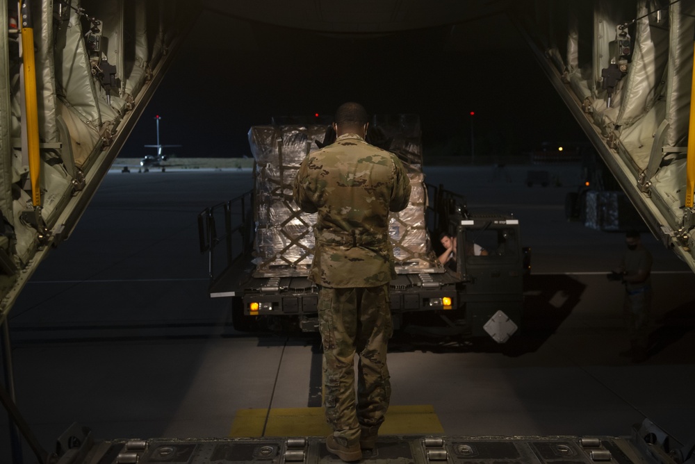 Ramstein Airmen transport COVID-19 personal protection equipment to South Africa