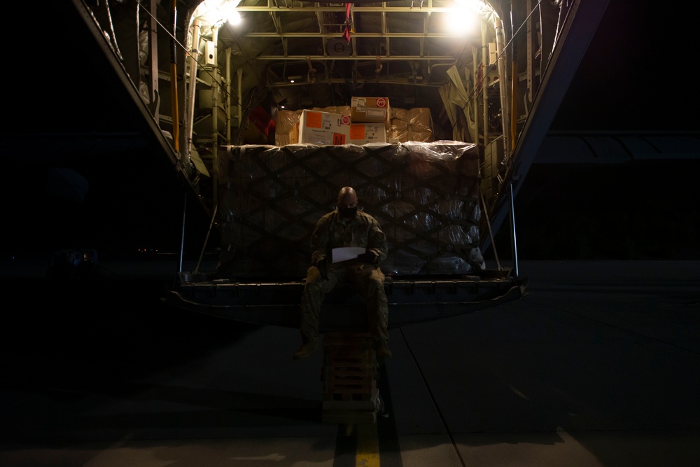 Ramstein Airmen transport COVID-19 personal protection equipment to South Africa