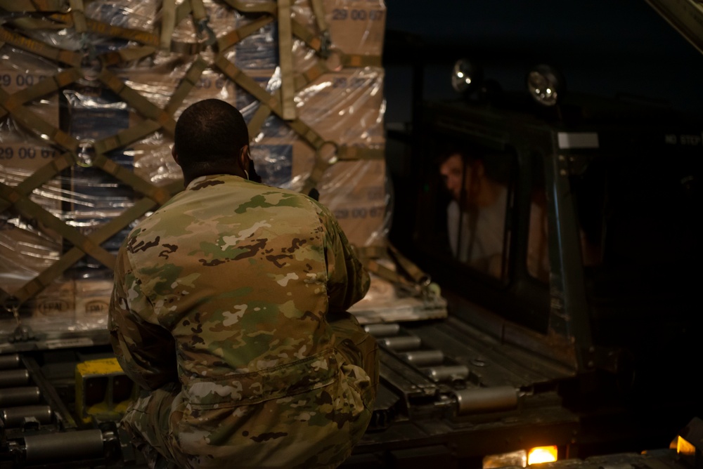 Ramstein Airmen transport COVID-19 personal protection equipment to South Africa