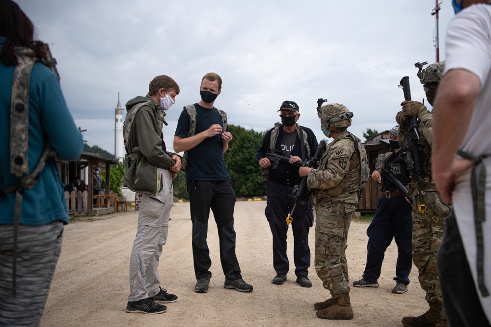 Interacting with the population