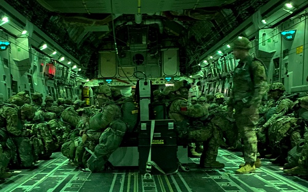 3rd BCT, 82nd Airborne Division Jumps into Exercise Panther Storm
