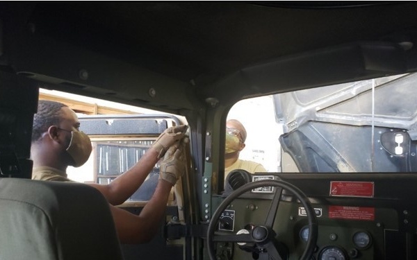 803rd Quartermaster mechanics prepare for annual training