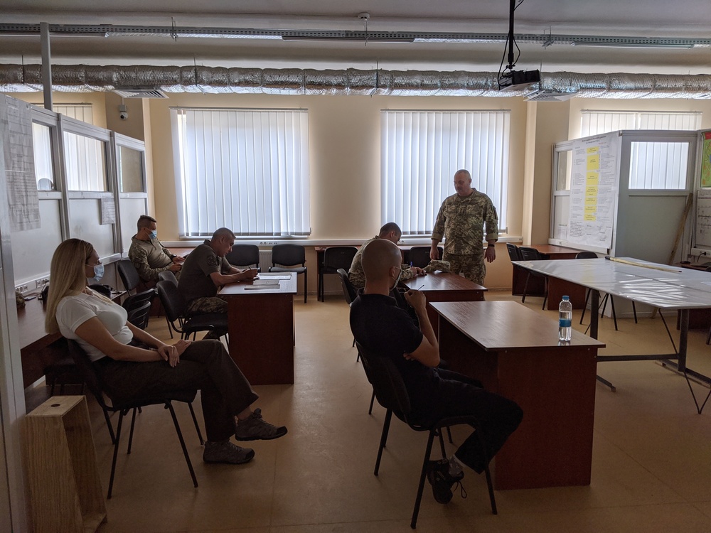 Task Force Illini, multinational partners conduct planning course