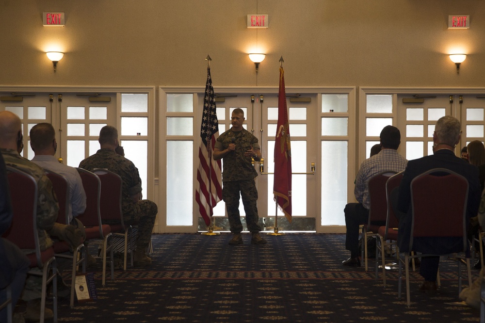 Marine Corps Information Operations Center Change of Command Ceremony